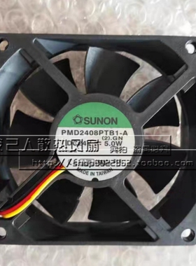 PMD2408PTB1-A DC24V 4.8W 5.0W 原装正品SUNON 2线 3线 轴流风扇