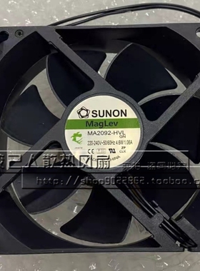 SUNON建准MA2092MA2062MA2082HVLGN220240V交流散热风扇