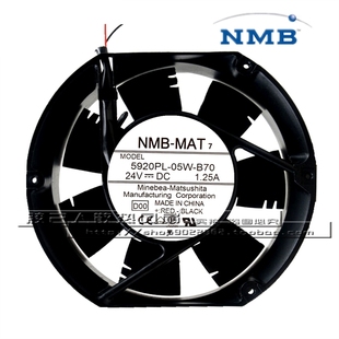 5920PL 24V 05W 17251 1.25A大风量变频器散热风扇 B70 NMB美培亚