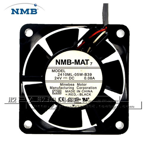 2410ML-05W-B39 24V 0.08A 原装美培亚NMB 放大器 FANUN 散热风扇