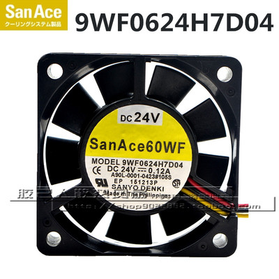 FANUC伺服风扇SanAce60 A90L-0001-0511 9WF0624H7D03 04 24V风扇
