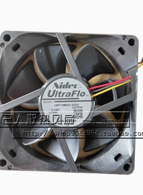 NIDEC L/U/T/80T12M/N/S1/1/6/U/MA7-52/7/8/1 8025 12V 散热风扇