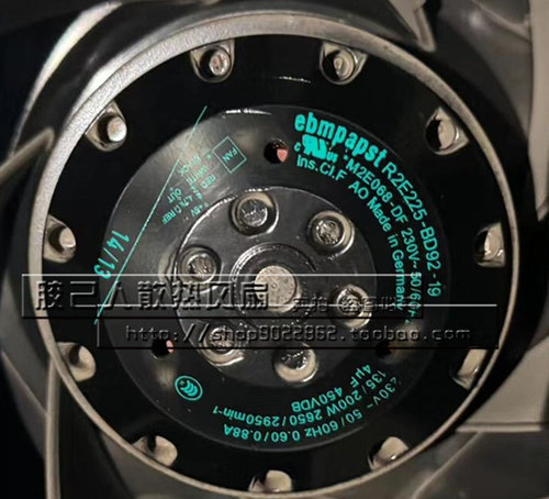 ebmpapstR2E225-BD92-19风机