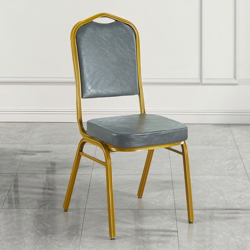 酒店宴会椅子专用将军椅婚庆婚宴饭店餐椅培训办公会议贵宾靠背椅