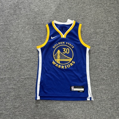 耐克NBA库里速干青少年篮球球衣