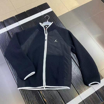 耐克男子立领摇粒绒夹克外套