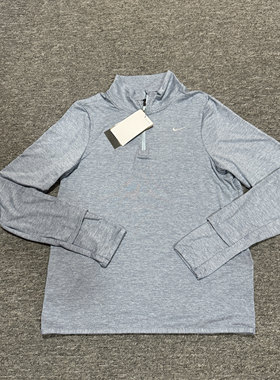 Nike/耐克女子跑步运动训练速干透气半拉链套头衫 FB4317-493-440