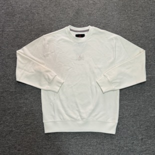 Nike耐克JORDAN男子加绒运动休闲针织圆领保暖套头卫衣FV7260-133