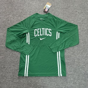 Nike/耐克 NBA凯尔特人队男子圆领篮球运动速干长袖T恤HM6798-312