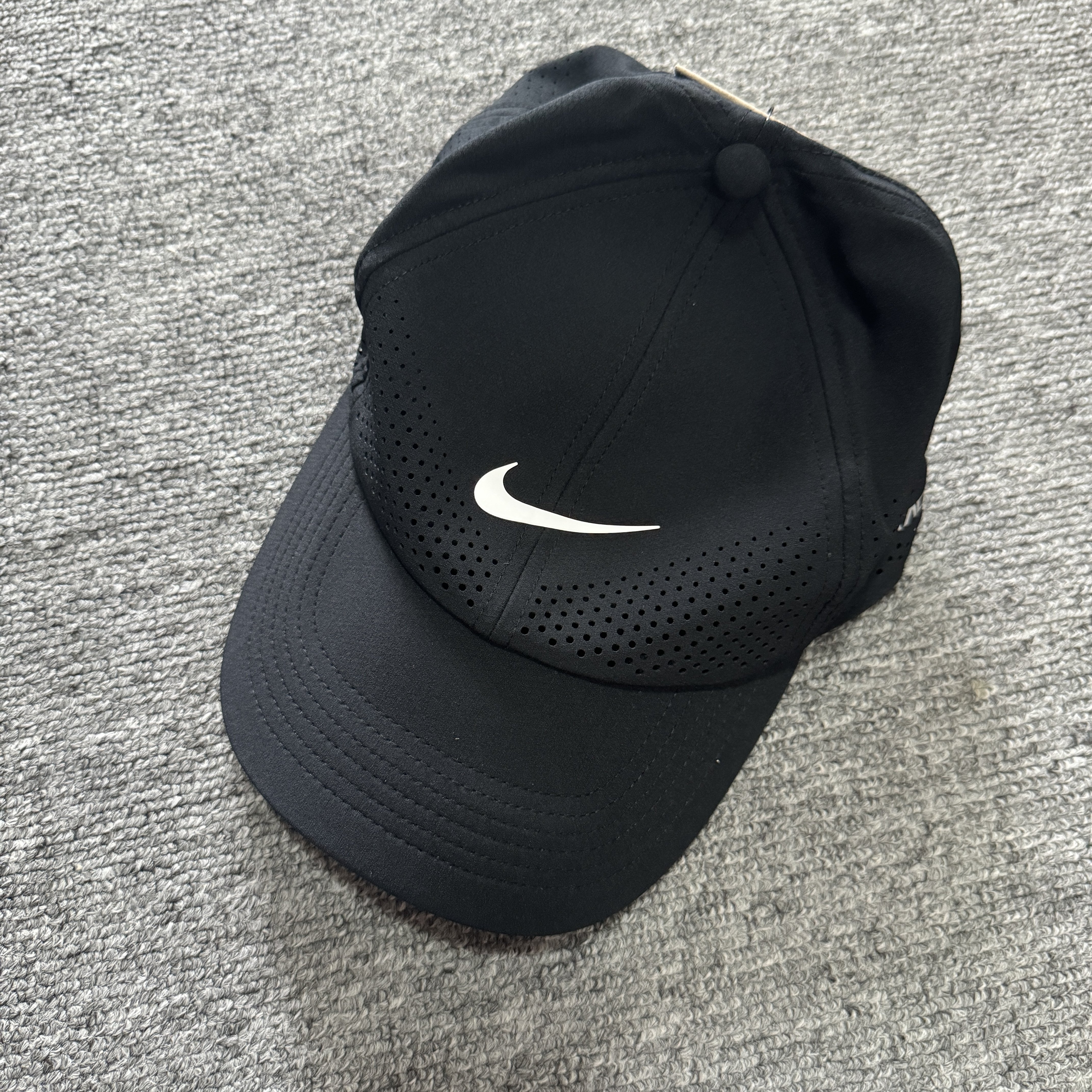 正品Nike 耐克Dir-FIT ADV男女运动速干透气软顶鸭舌帽FD7842-010