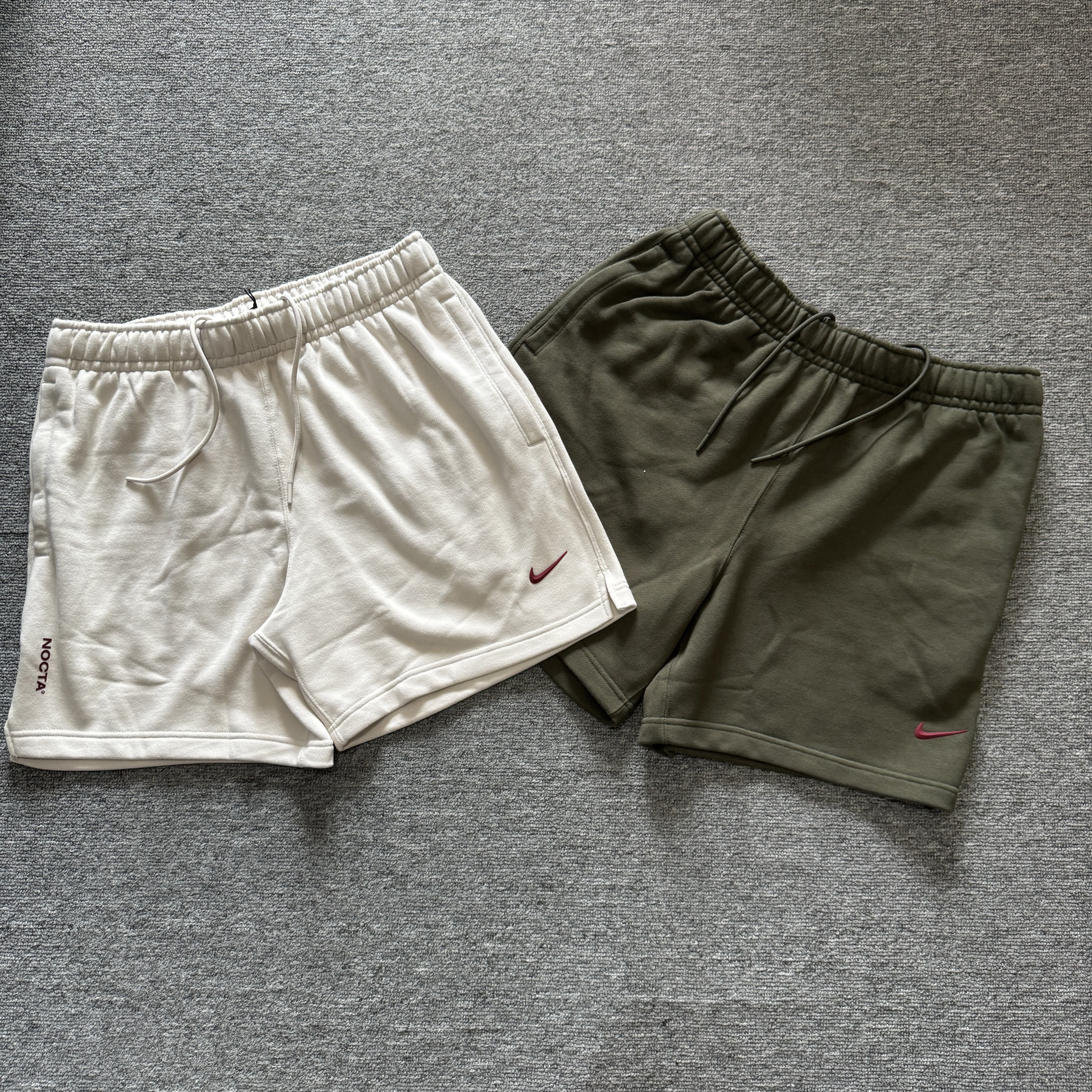 Nike/耐克 NOCTA 男子美式毛圈加绒宽松透气运动休闲短裤 FQ0408
