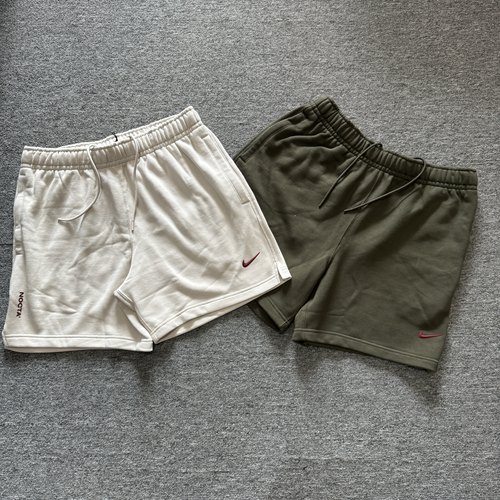 Nike/耐克 NOCTA 男子美式毛圈加绒宽松透气运动休闲短裤 FQ0408