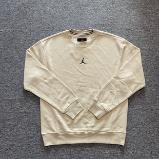 Nike耐克JORDAN男子运动休闲针织圆领保暖加绒套头卫衣FV8451 282