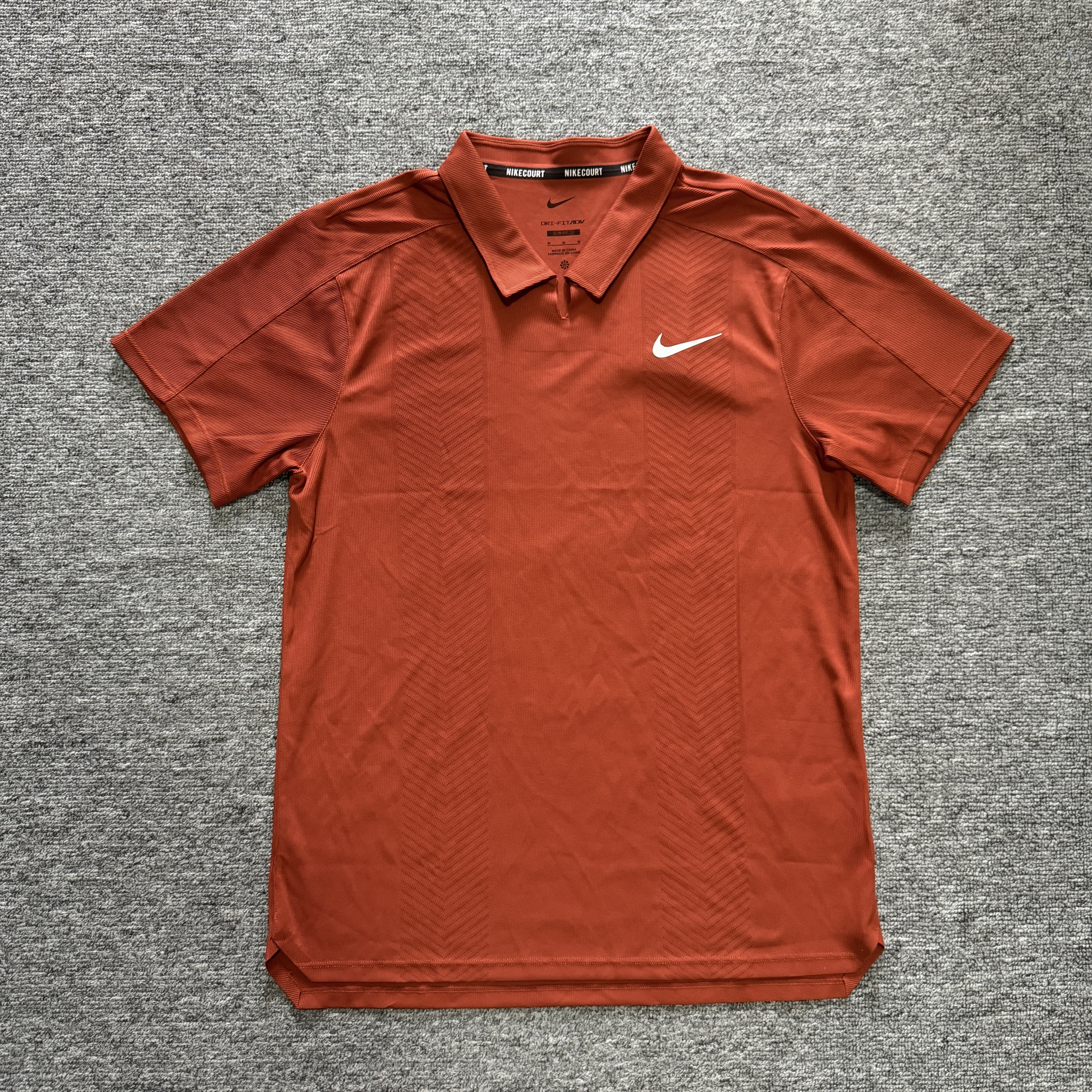 Nike/耐克 男子美网辛纳同款POLO衫网球服短袖翻领上衣HM6753-832