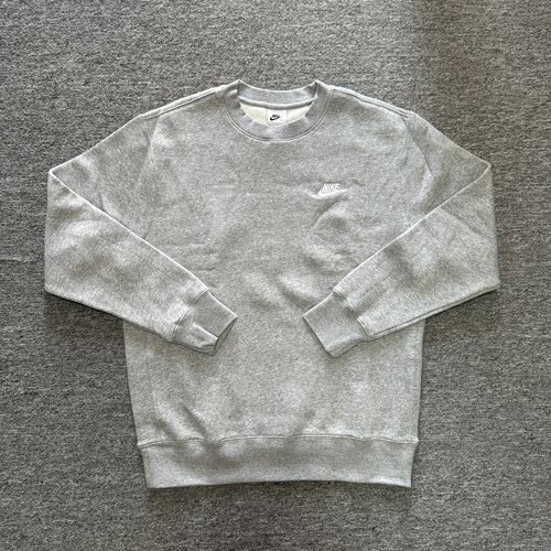 Nike/耐克 男子秋冬圆领运动休闲针织加绒卫衣套头衫BV2663-063