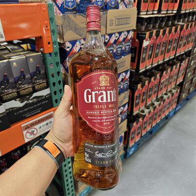 SAM会员店代购Grant‘s格兰苏格兰威士忌1500ml