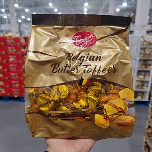 会员超市代购 黄油太妃糖1.3kg咖啡糖果硬糖比利时进口