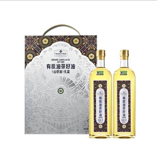 山姆Member's Mark 有机油礼盒 1L*2瓶食用油调味油