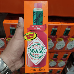 上海Costco开市客代购TABASCO塔巴斯科经典原味辣椒酱355ml辣椒仔