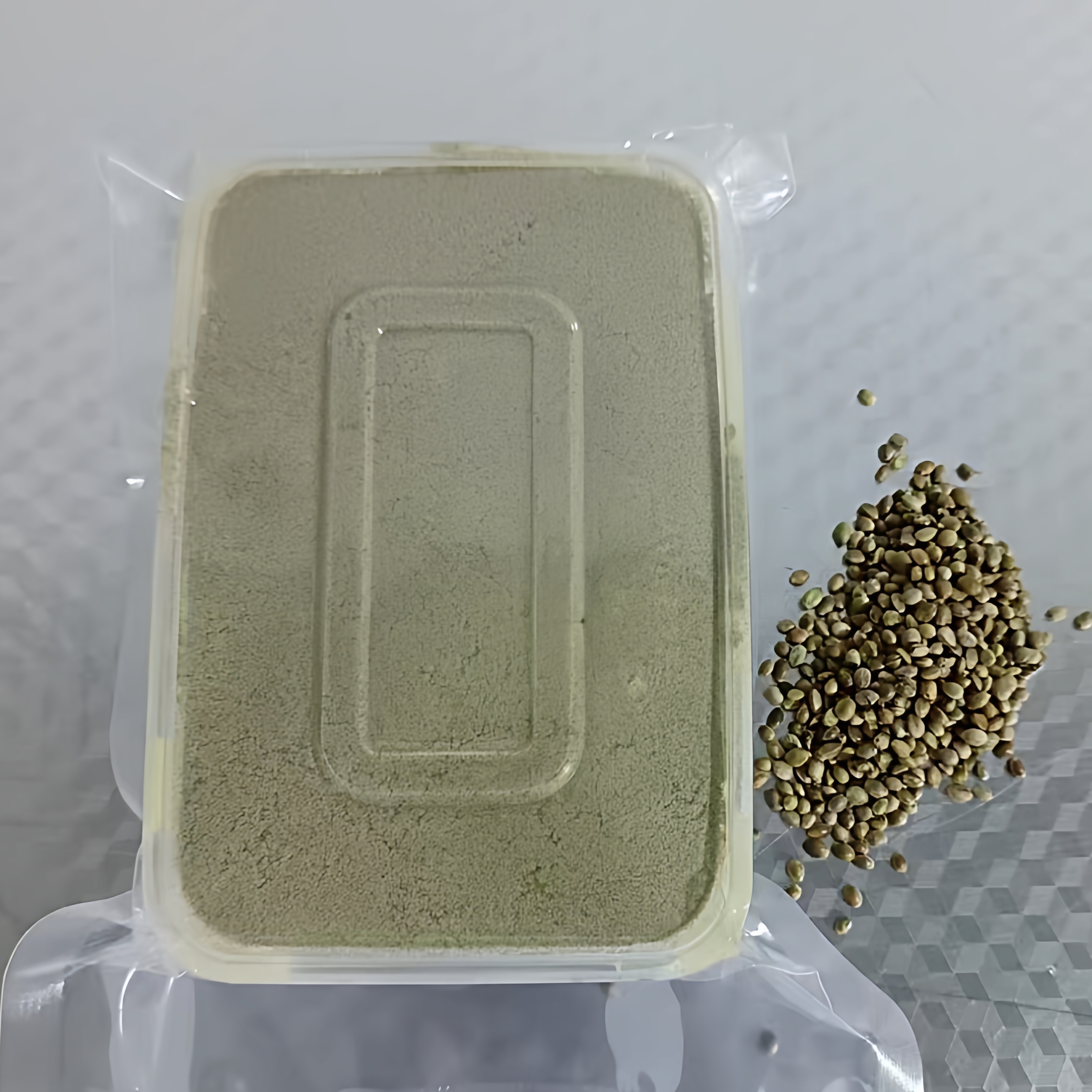 甘肃民勤农家土石磨纯麻腐新鲜手工纯麻子土特产饺子馅料顺丰包邮