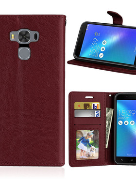 华硕zenfone3 MAX|ZC553KL|X00DDA钱包软硅胶手机壳保护皮套男女