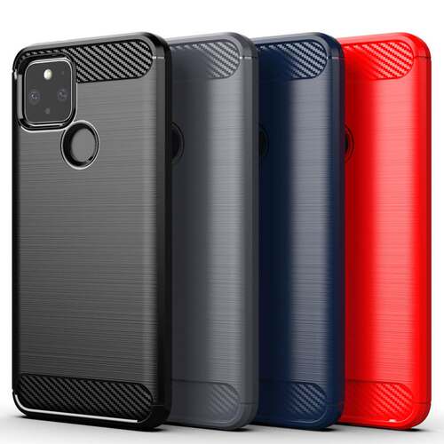 适用谷歌pixel5手机软硅胶拉丝