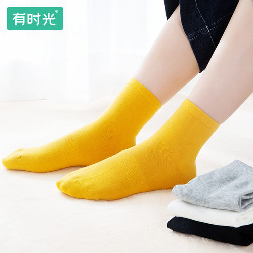 有时光一次性免洗旅行袜男女加厚