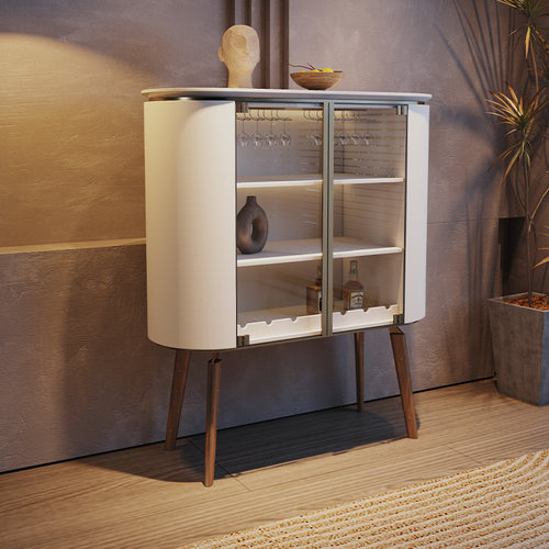 极简大师意式风格酒柜