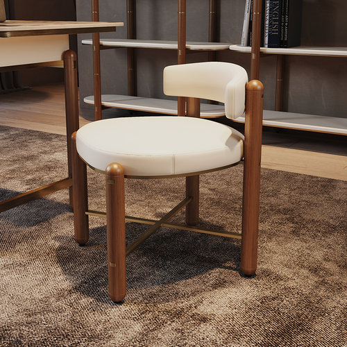 极简大师意式风格书椅