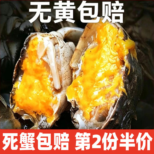 苏州活蟹六月黄螃蟹鲜活大闸蟹礼盒装公母蟹16-6只湖蟹现货可全母