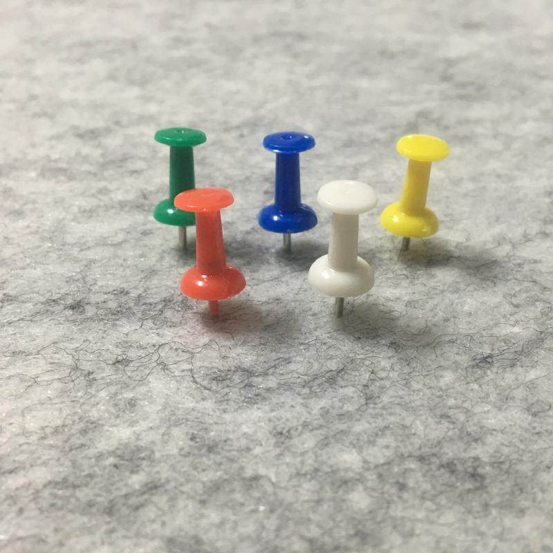 彩色盒装塑料35枚工字钉图钉留言板软木钉照片墙钉摁钉按钉大头钉_虎窝淘