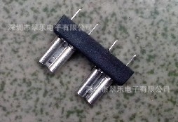 FUSE迷你插小号汽车保险丝黑色连体座子电子元器件