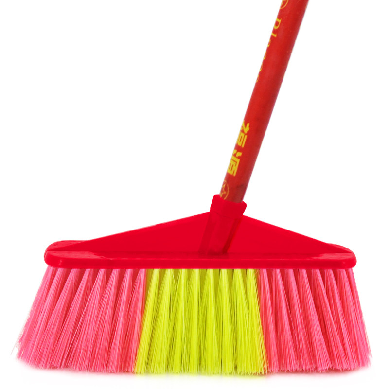 老式木柄塑料丝扫把家用扫地笤帚长柄环卫商用物业学校地面除尘扫