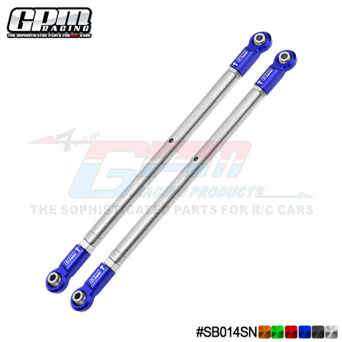 LOSI 1/6 SUPER BAJA REY 不锈钢+铝合金7075正反牙后上连杆