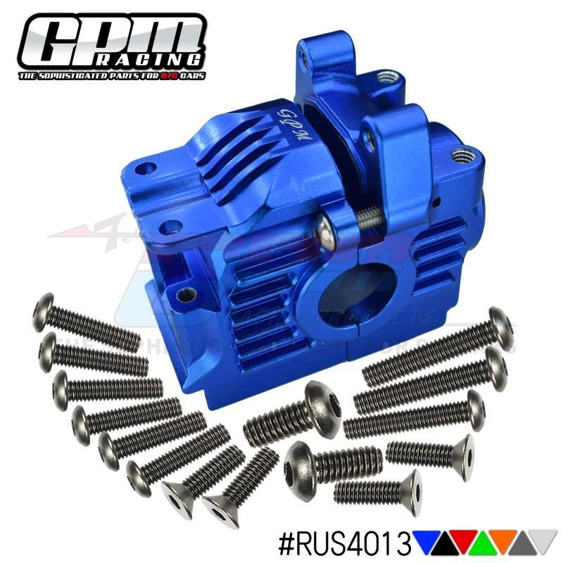 TRAXXAS RUSTLER 4X4 VXL 67076-4 XO-01铝合金后波箱-套RUS4013