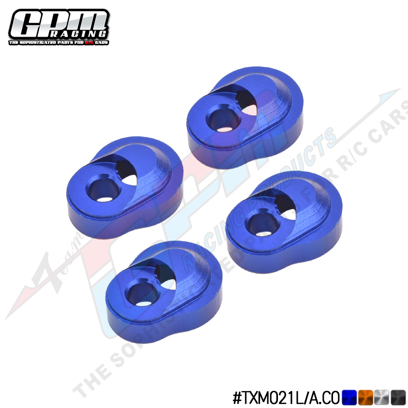 TRAXXAS-1/5 X-MAXX 6S/8S XRT通用 铝合金7075铰链销固定器4粒