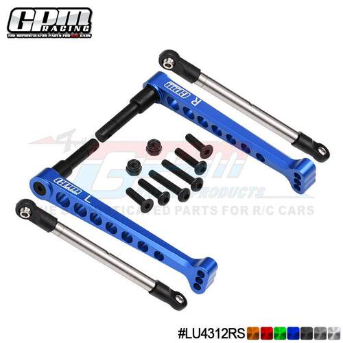 LOSI 1/10 LASERNUT TENACITY 铝合金后防倾杆阻+不锈钢拉杆套装