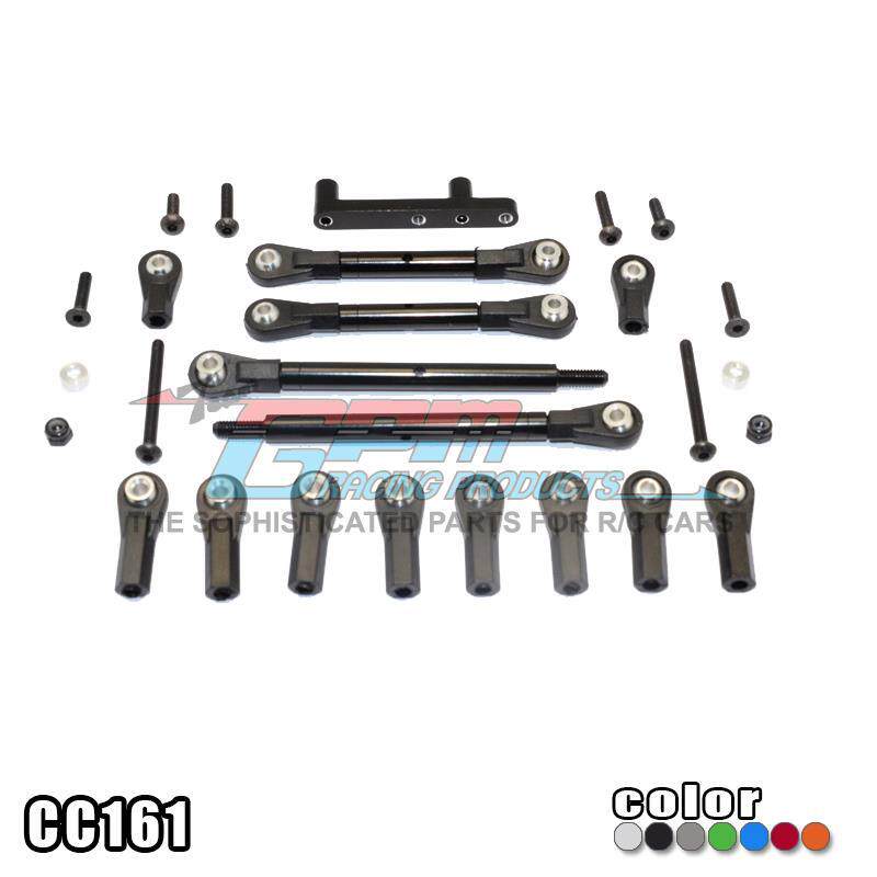 TAMIYA 双星 田宫CC01鋁合金可調較式後拉桿組合-套CC161