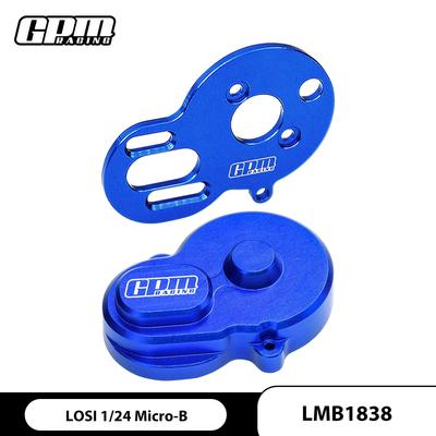 LOSI 1/24 Micro-B 铝合金7075电机板+后部主齿保护盖