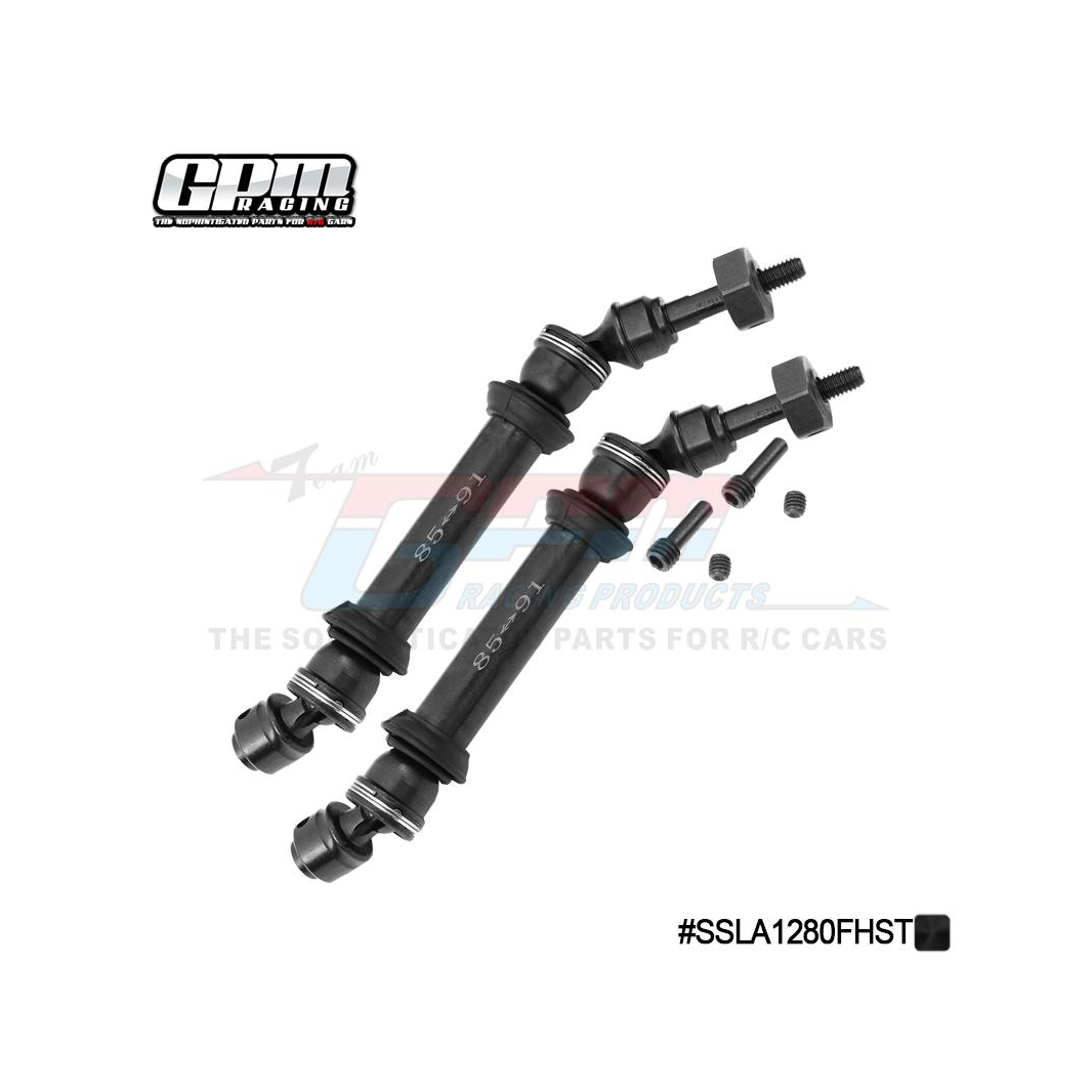 TRAXXAS SLASH 4X4 45#加硬全钢可伸缩式前万向节带有六角结合器