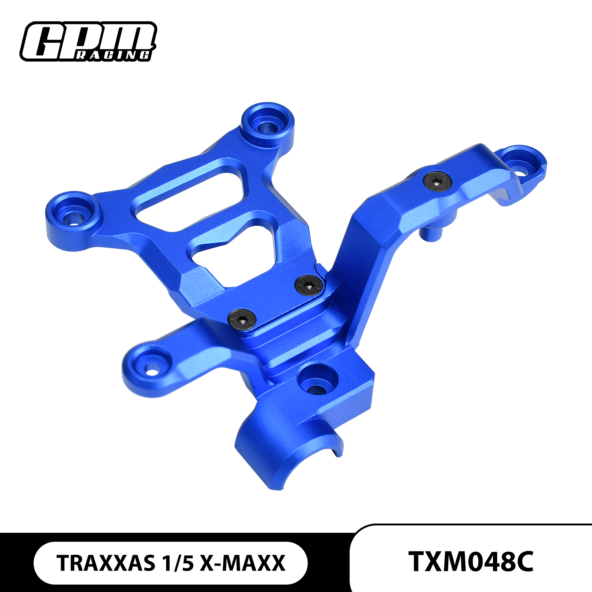 GPM TRAXXAS X-MAXX 1/5 铝合金前转向保护盖-套TXM048C