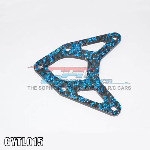 GPM FOR AXIAL XL  90032碳化材质前上波箱连接板-1件 GYTL015