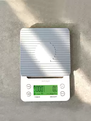 watchget coffee electronic scale Hand-brewed coffee scale Weighing timing Kitchen bar baking small electronic scale