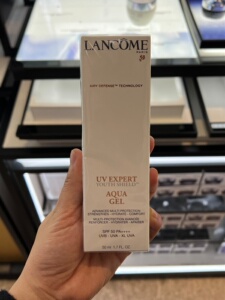 清爽型新款Lancome兰蔻 UV小白管轻透水漾防晒霜SPF50防晒乳50ML