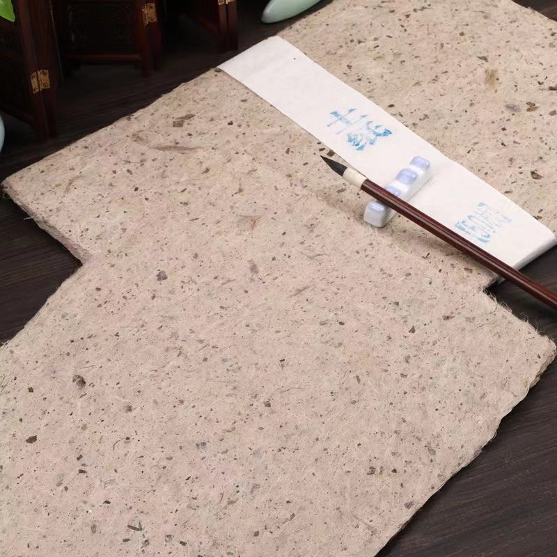 大鹏敬亭山麻纸纯手工桑皮纸书法写意国画纤维封酒坛卷艾条专用纸