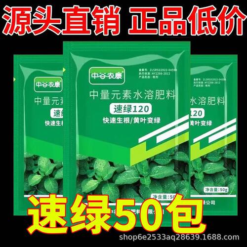 速绿120叶绿素正品家庭种菜园艺绿植壮苗果树蔬菜玉米叶面肥