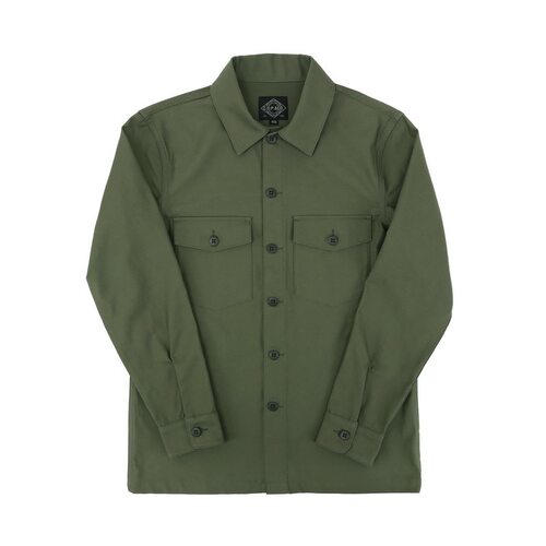 og107军绿衬衫美式复古阿美咔叽