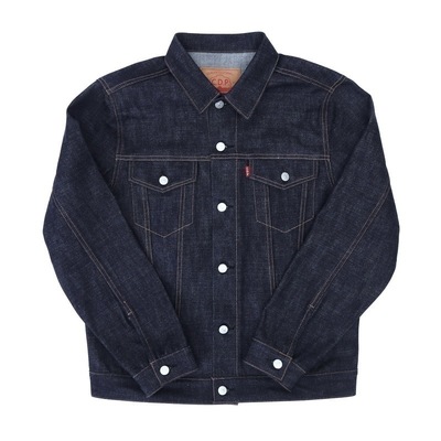 原色赤耳复古阿美咔叽牛仔夹克