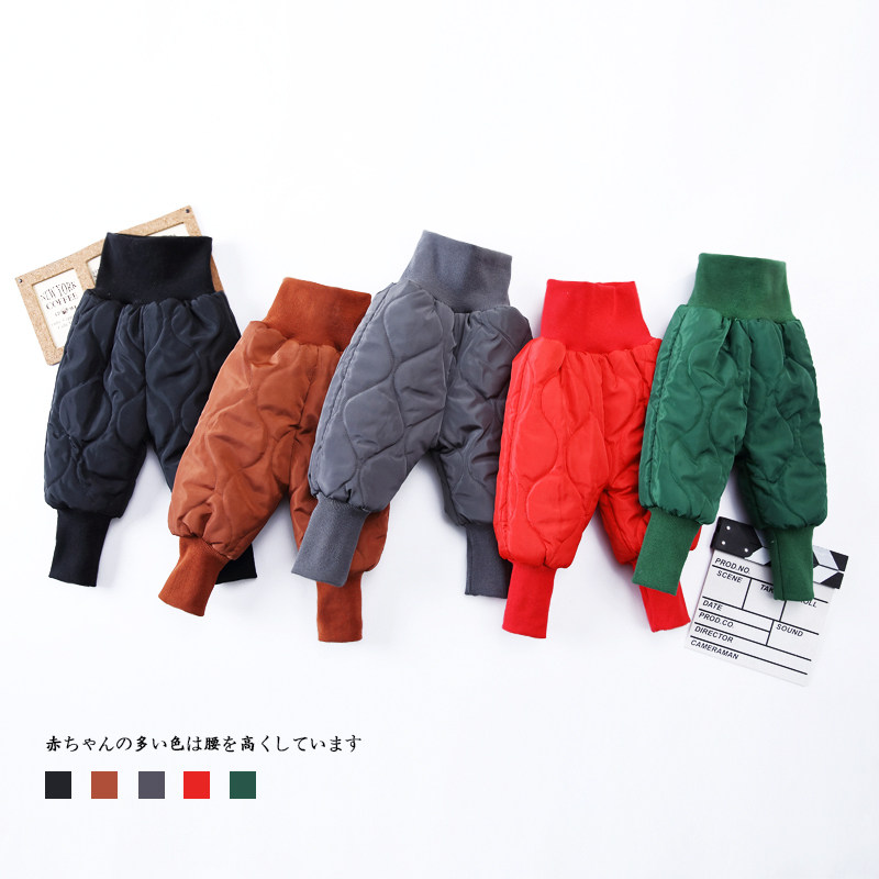 婴儿裤子秋冬男女宝宝加绒裤保暖哈伦裤大PP裤高腰护肚裤羽绒棉裤,童装/婴儿装/亲子装,裤子,淘宝优惠券,粉丝福利购,淘宝优惠卷