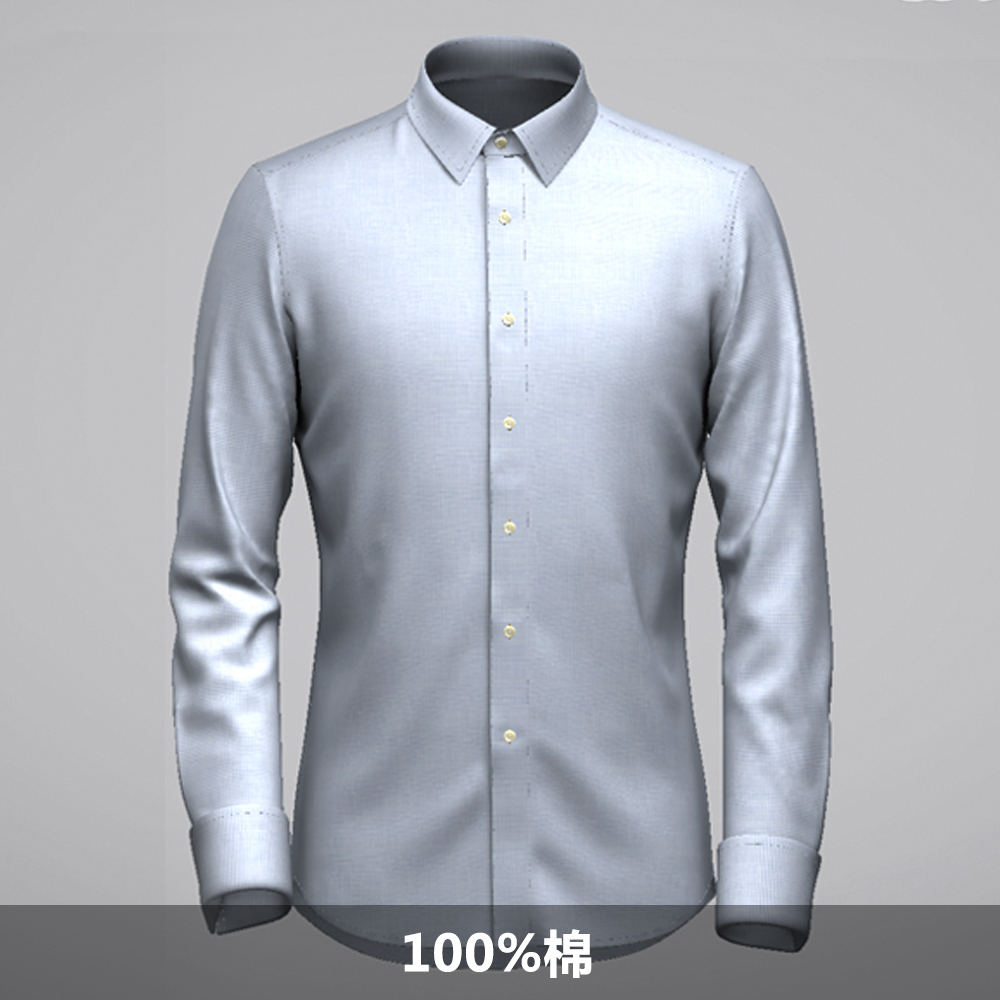 鼎铜长袖衬衣私人定制商务休闲